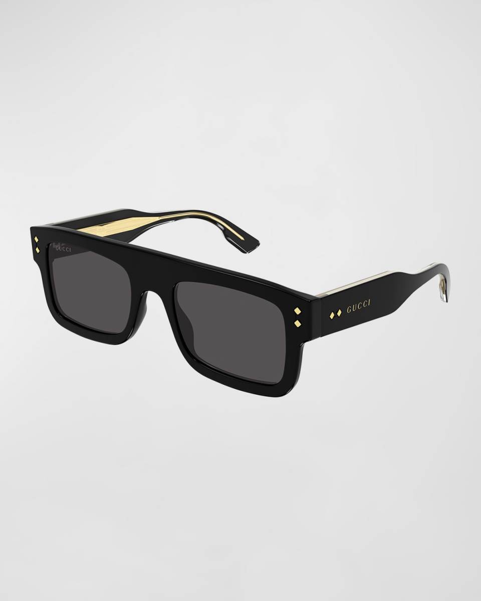 Rectangle Acetate Sunglasses